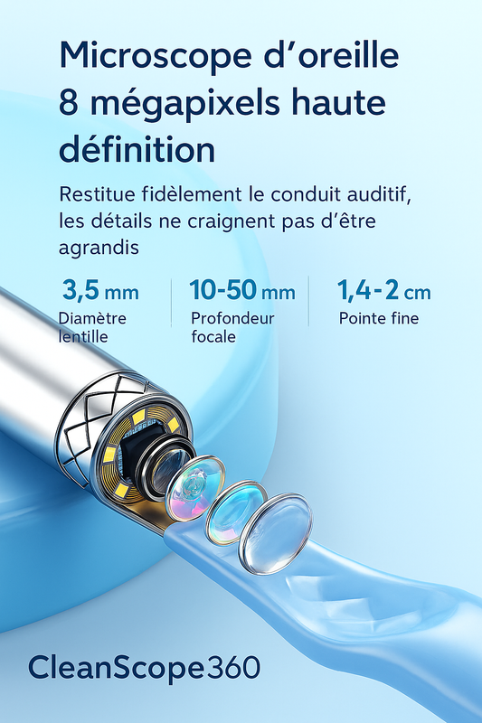 Cleanscope360™ – Nettoyage Intelligent Avec Caméra HD 360°