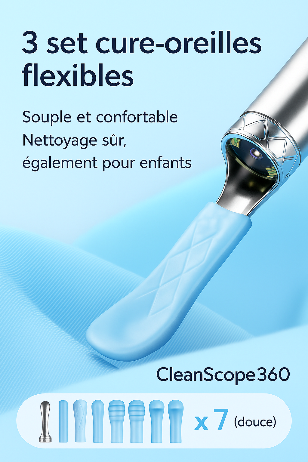 Cleanscope360™ – Nettoyage Intelligent Avec Caméra HD 360°